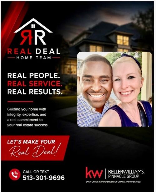 Neal and Ashley Mitchell of Real Deal Home Team in Cincinnati, Ohio