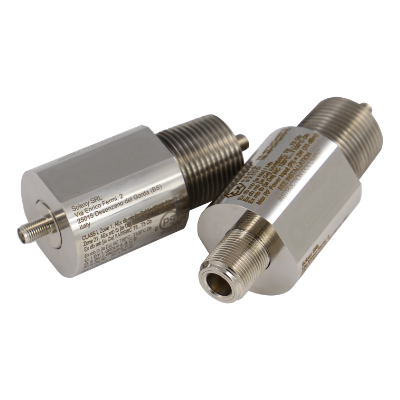 Intrinsic safety barriers for antennas