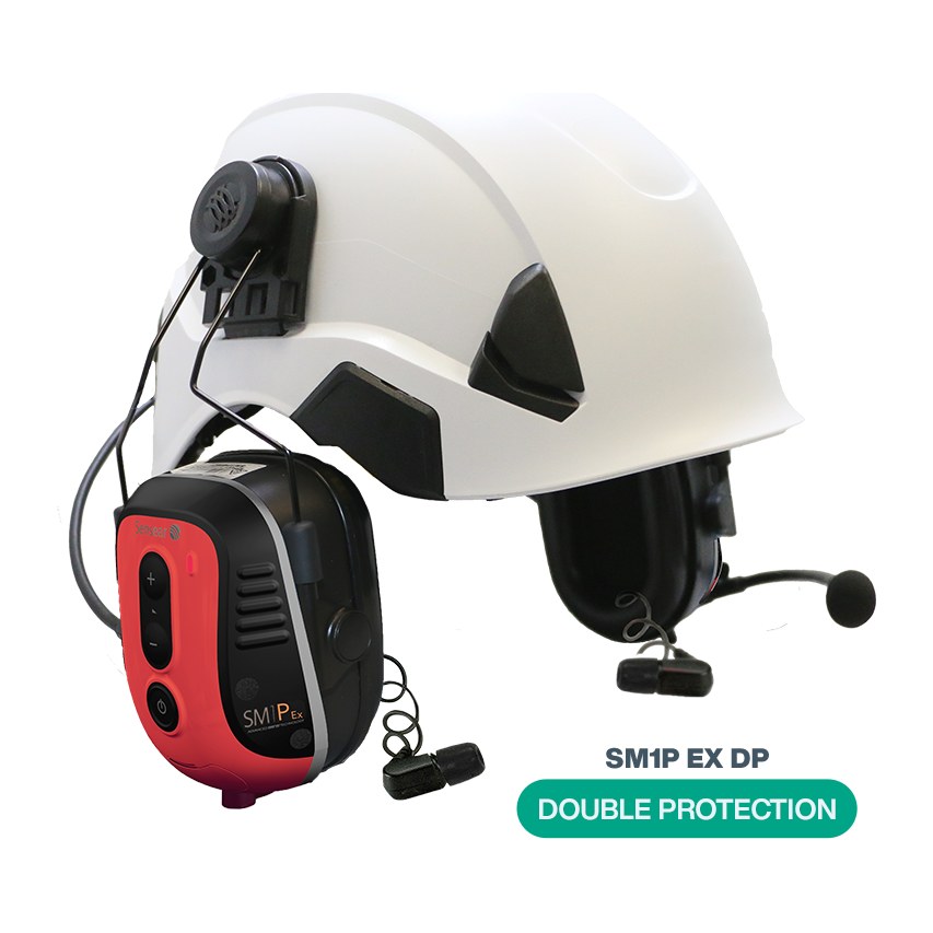 SM1P – Cuffie Bluetooth® a sicurezza intrinseca con protezione dell'udito
