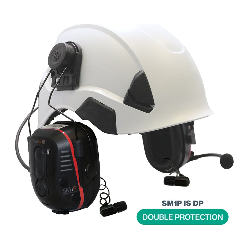 SM1P – Cuffie Bluetooth® a sicurezza intrinseca con protezione dell'udito