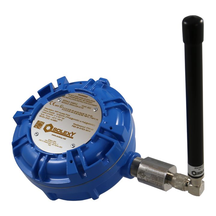 SWA / SWS C14 flameproof serial-to-WiFi converter