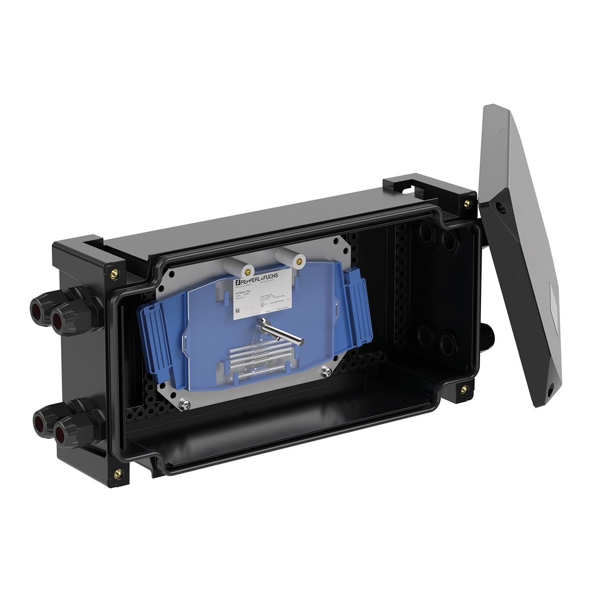 Serie GR – Cassette di giunzione Ex e / Ex i e scatole di giunzione per fibra ottica in GRP