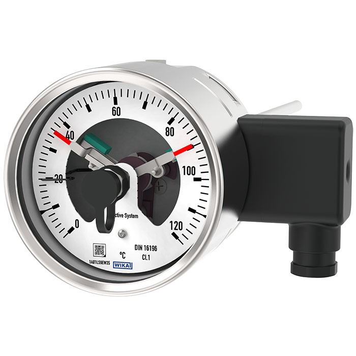 WIKA TGS55 – Termometro bimetallico con contatti elettrici