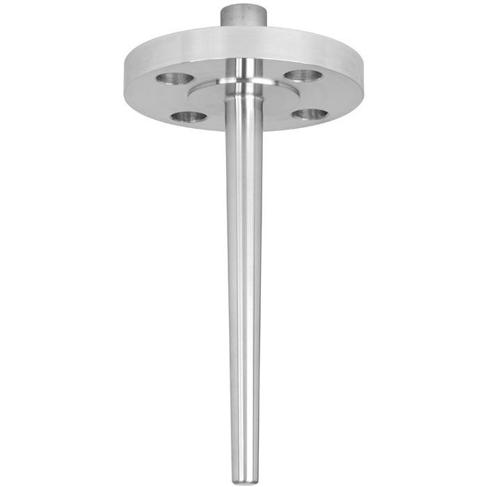 WIKA TW10 – Pozzetti per sonde di temperatura flangiati da barra