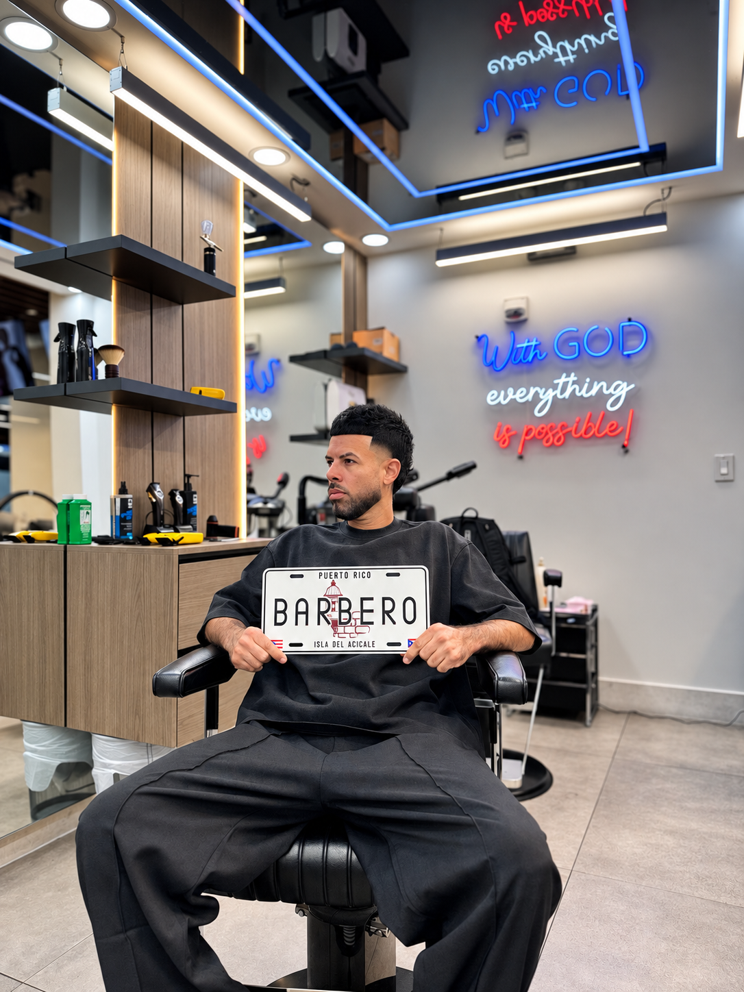 Christian of Skilled Barber in a Miami barbershop