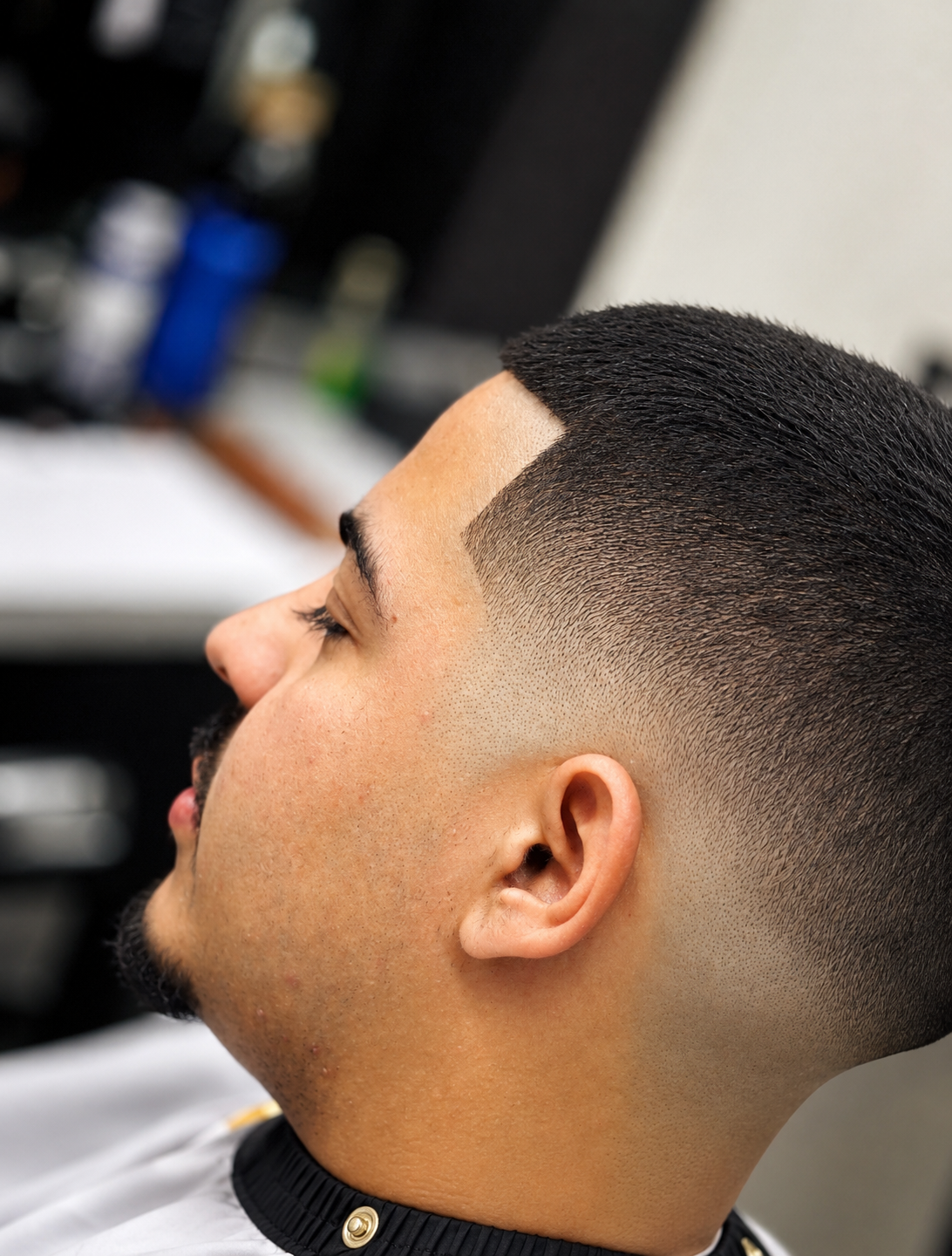 Skin fade haircut by Skilled Barber in Miami