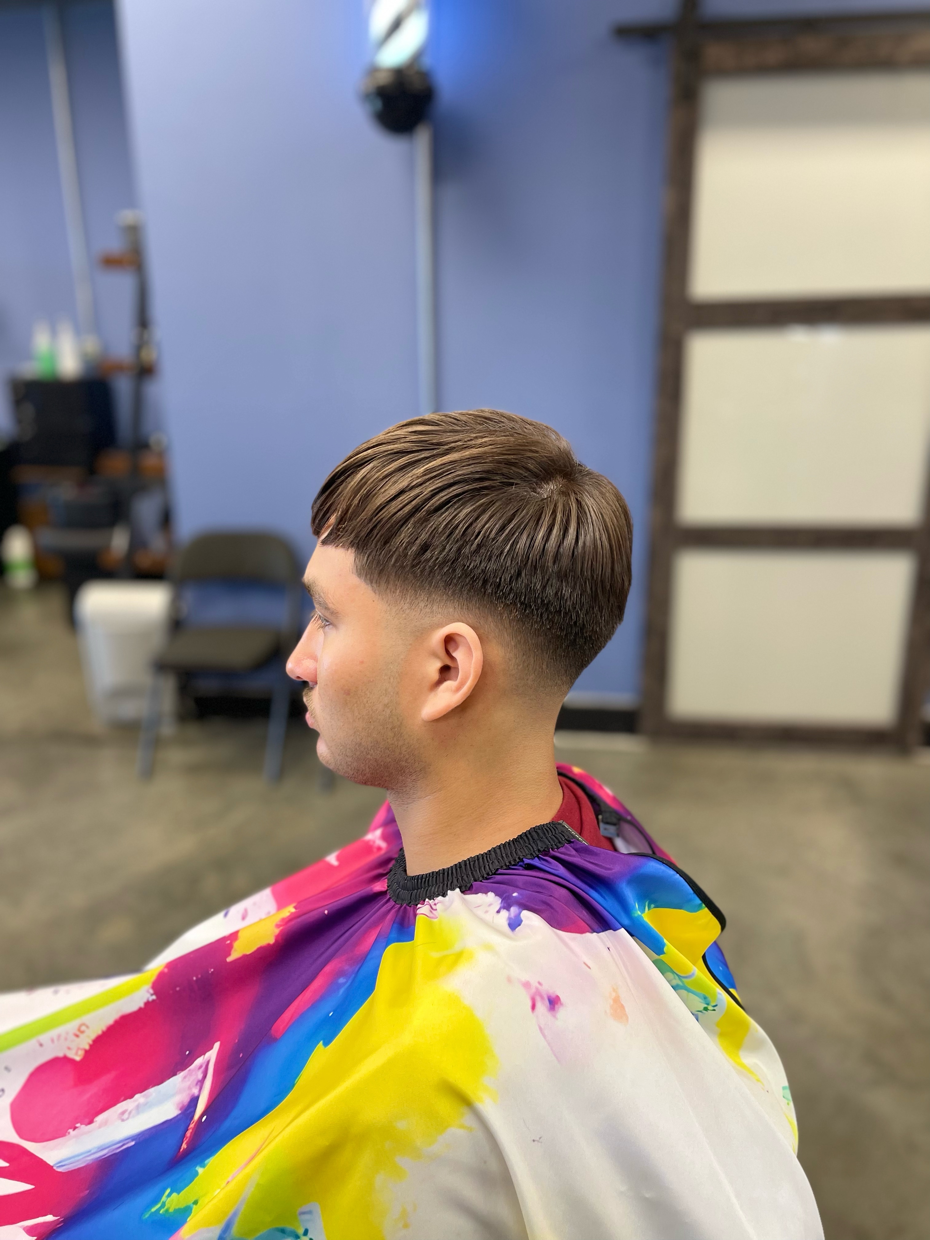 Classic men's haircut by Skilled Barber in Brickell