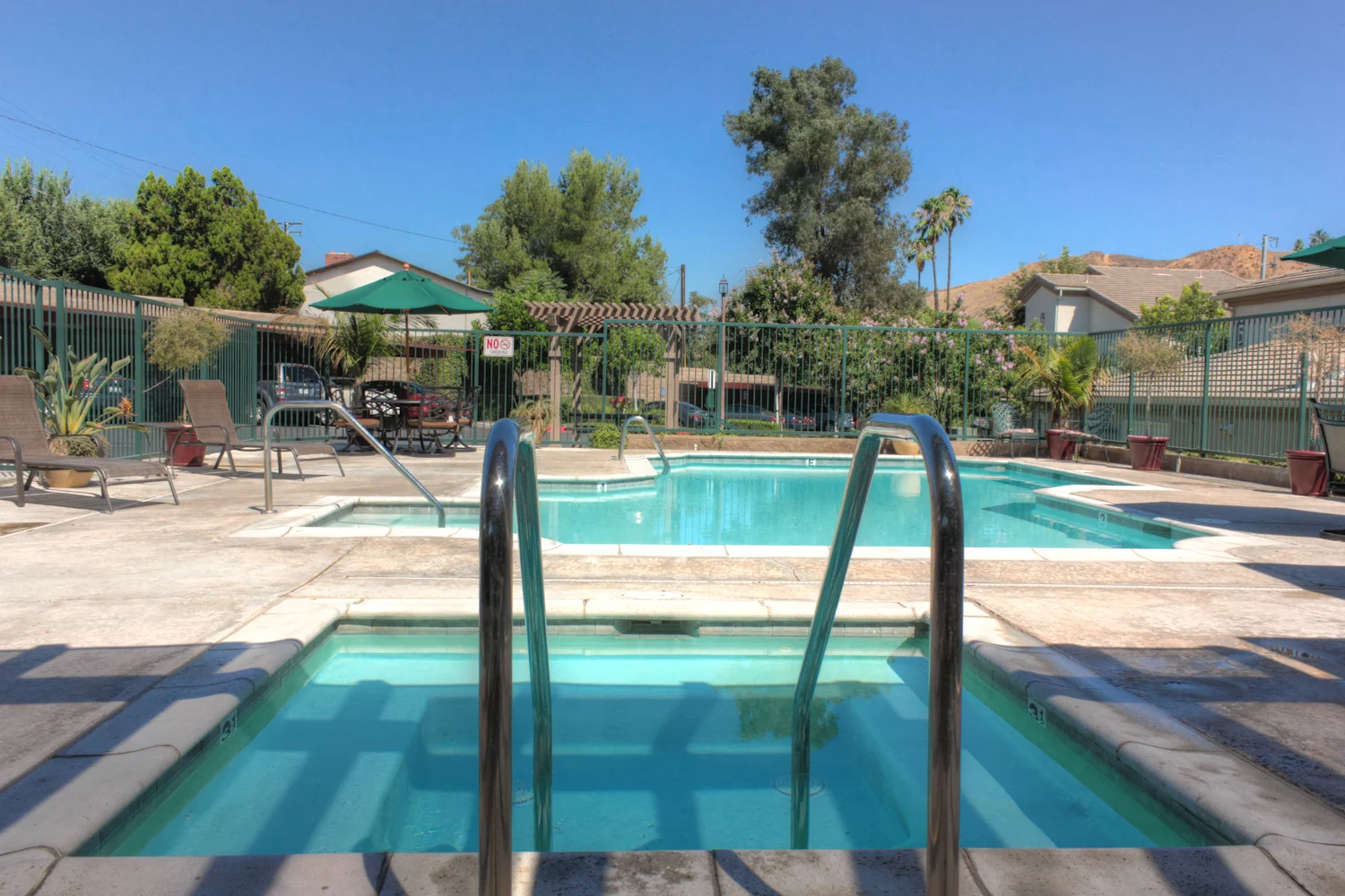 Pool and spa