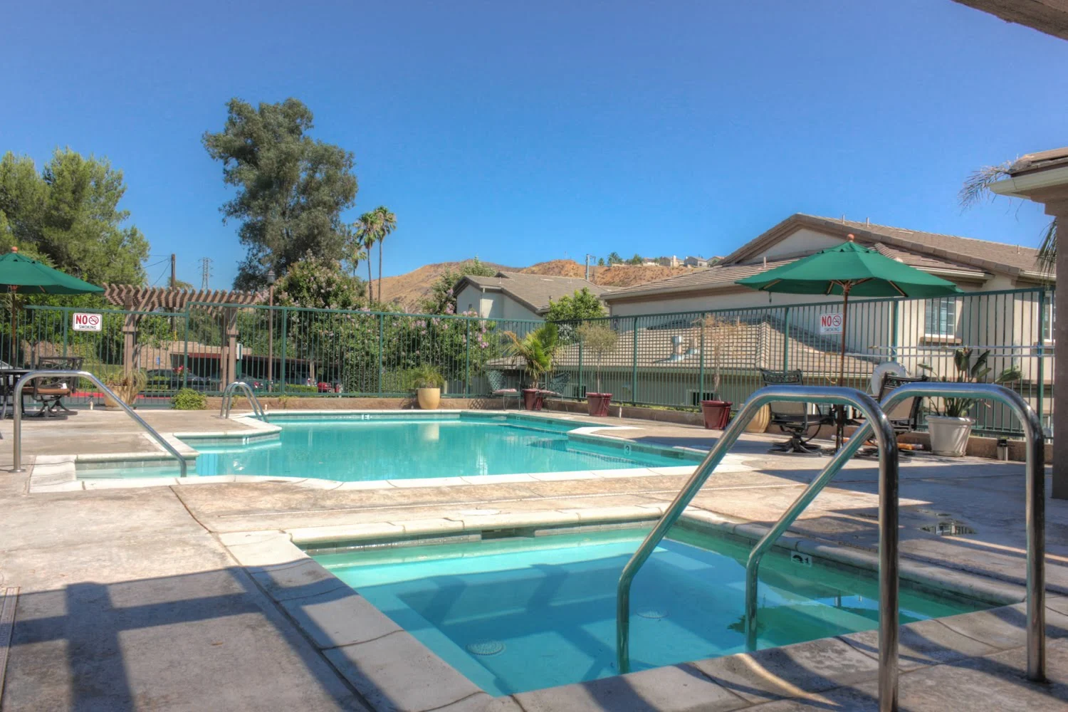 Pool and spa