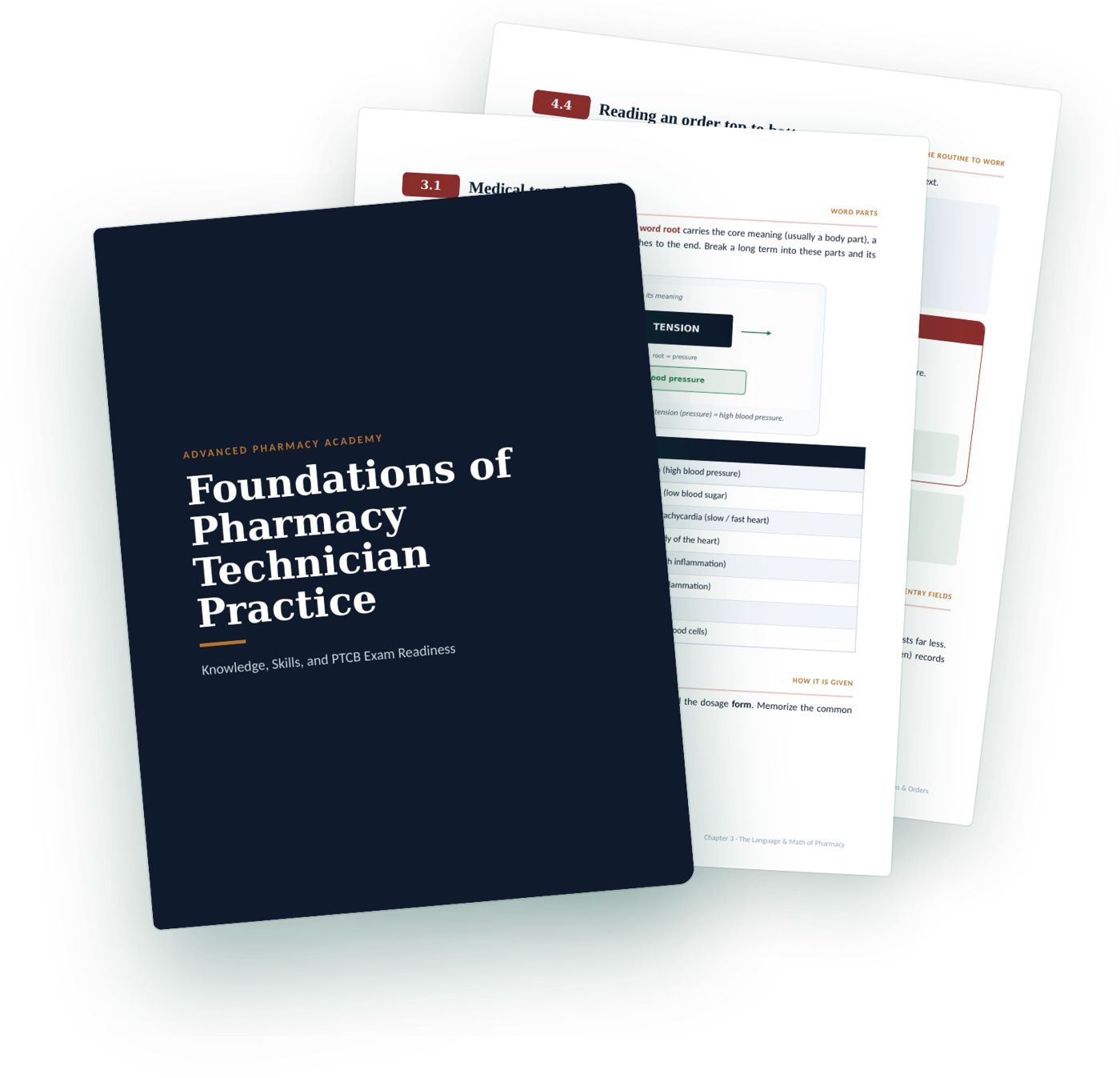 APA digital textbook cover with sample interior pages