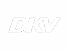 DKV logo with the letters D, K, and V in a stylized font inside an oval shape.