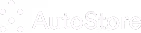 AutoStore logo featuring stylized dots forming shapes with the brand name AutoStore in white text.