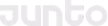 Logo comprised of the word 'junto' in lowercase, orange stylized font with rounded edges and evenly spaced letters on a white background.