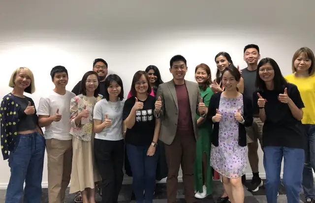 Public Speaking Course Singapore group photo, ending 24 August 2024