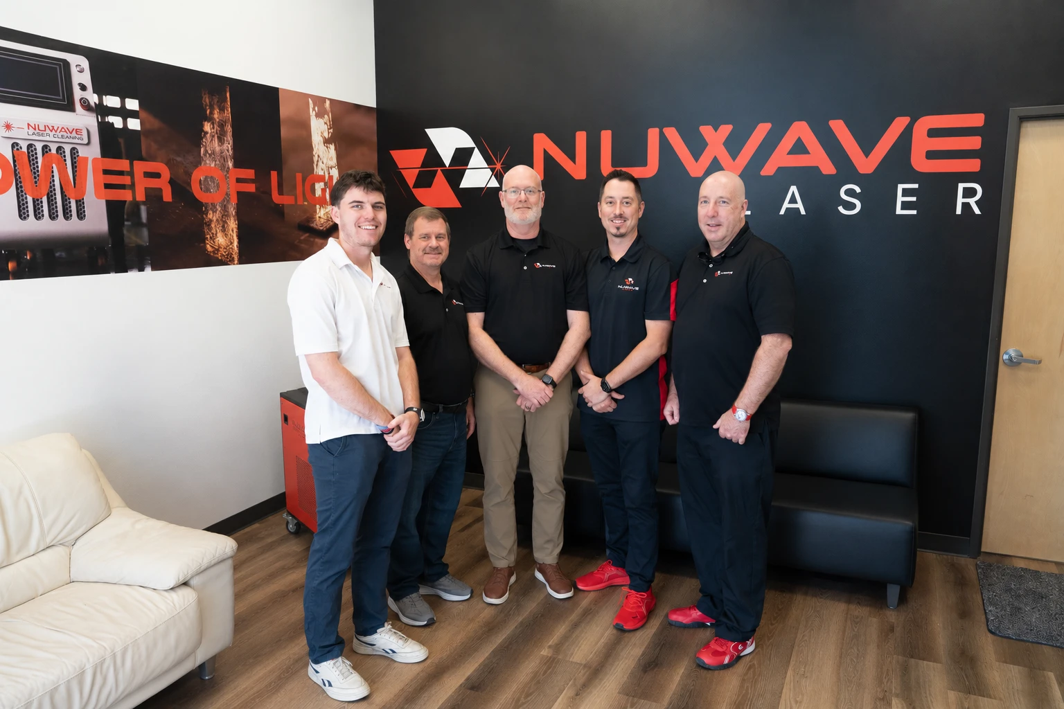 The Nuwave Laser team in Converse, Texas