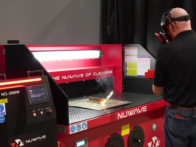 Nuwave Laser team at work