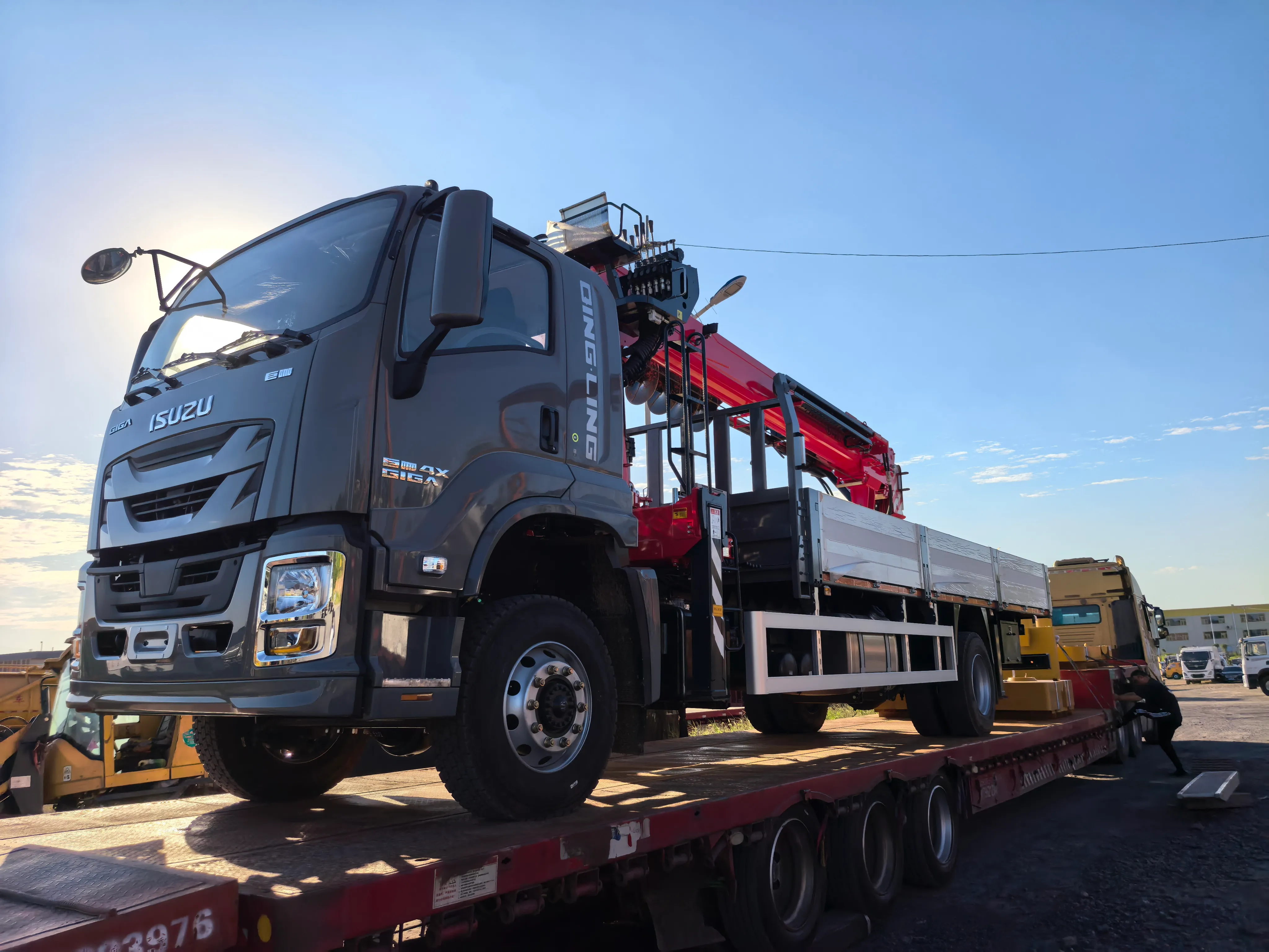 Спецтехника ISUZU из Китая — реальный проект HENGVO