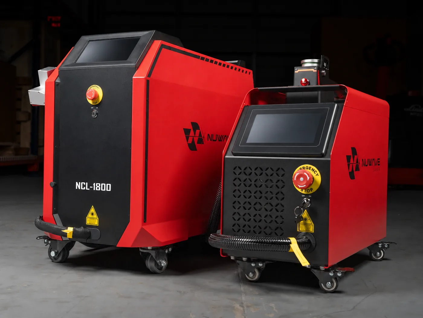 NCL-1800 and NPL-300 in the Nuwave Laser shop