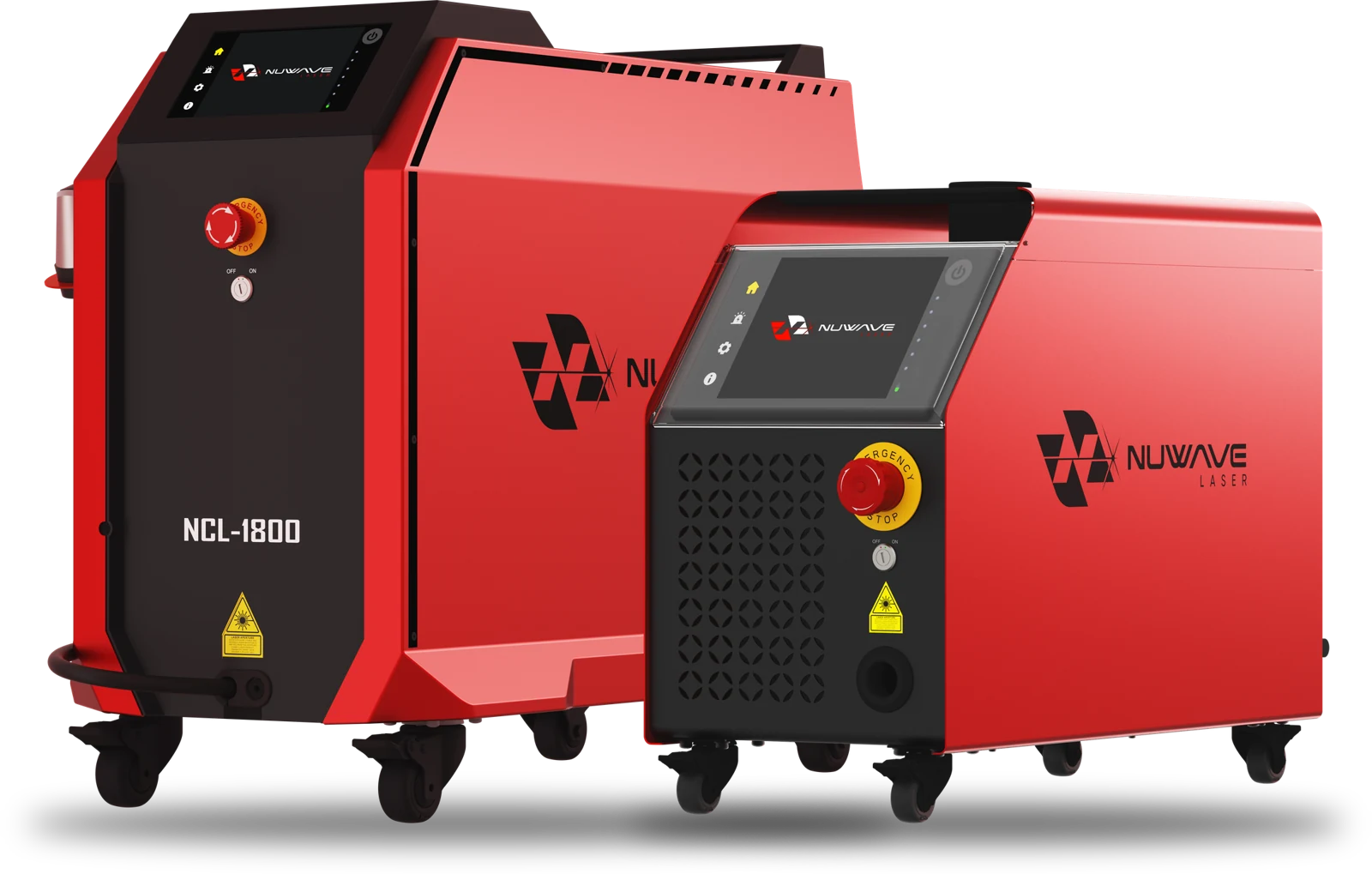 NCL-1800 and NPL-300 laser cleaning machines