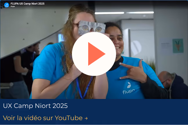 Résumé vidéo de l'UX Camp Niort 2025