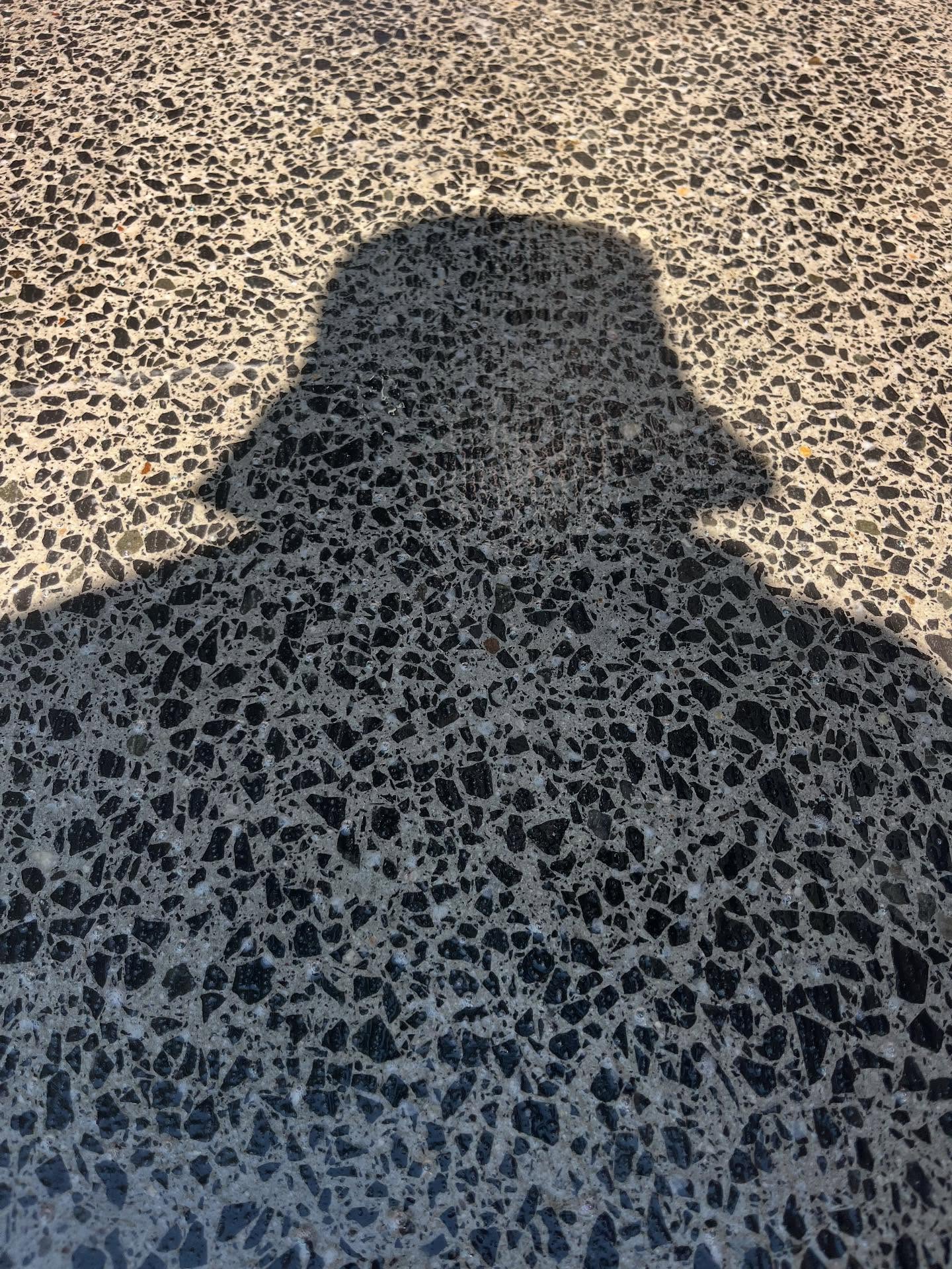 Honed concrete surface in New South Wales