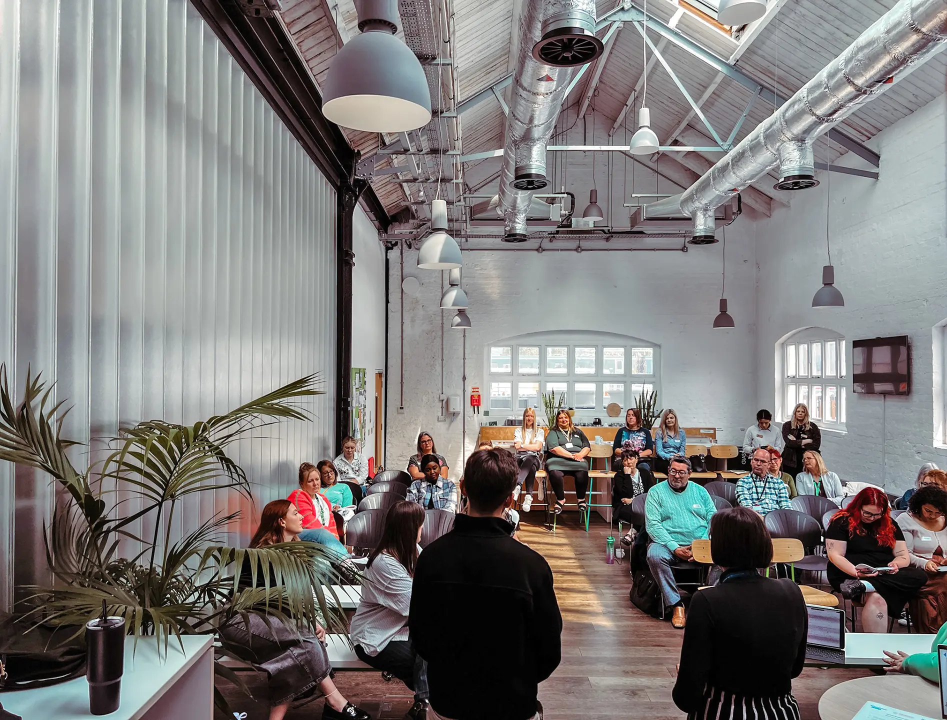 Tech community event at Workshed, Carriage Works