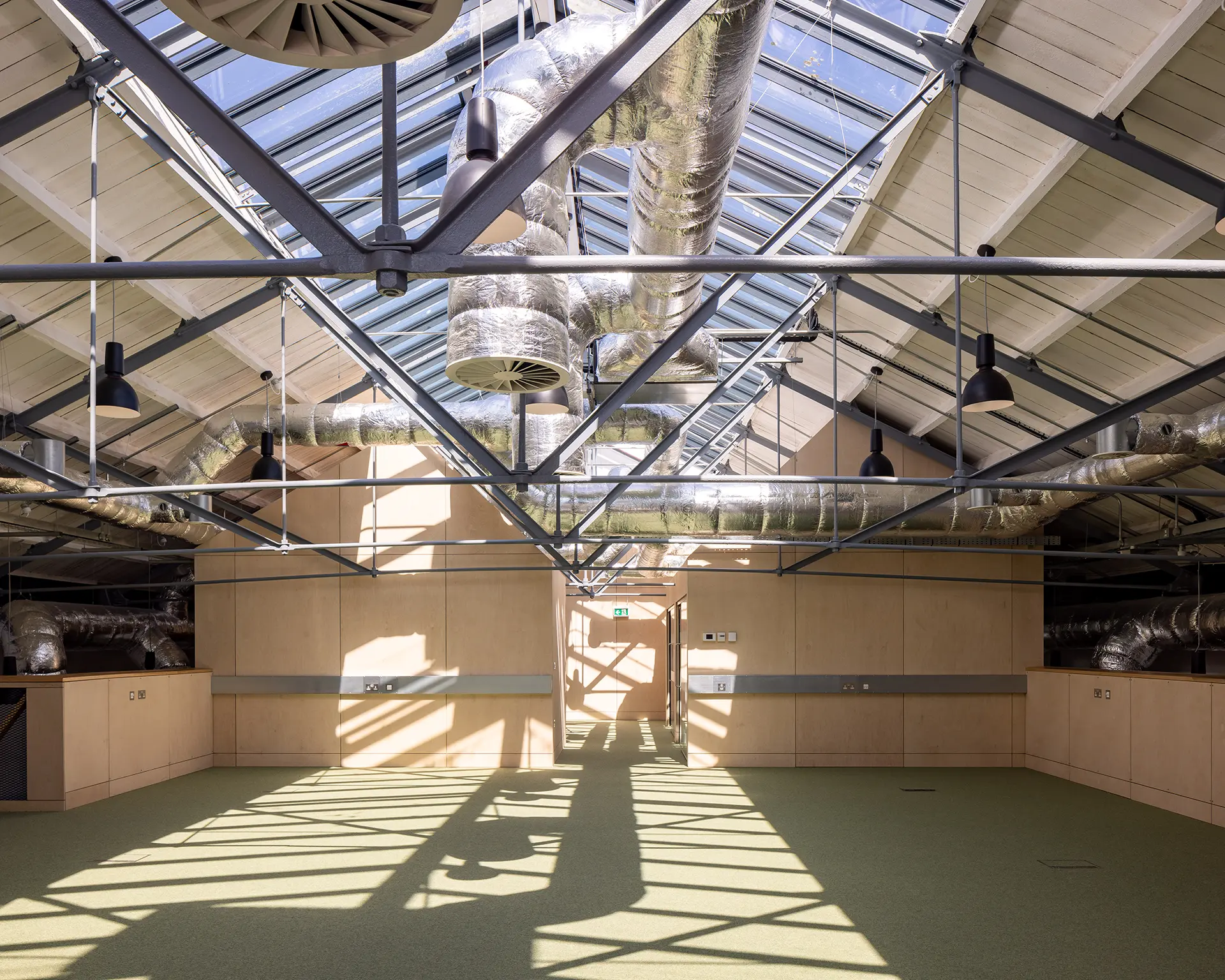 Mezzanine office space