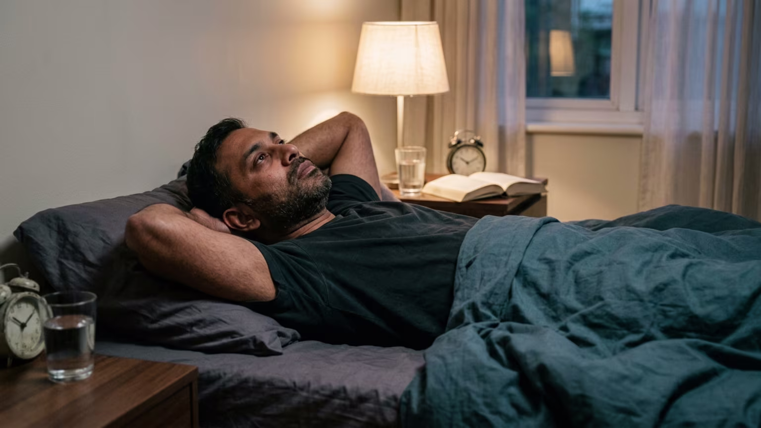 How Conflicting Internal Signals Explain Feeling Physically Exhausted Yet Wide Awake in Bed