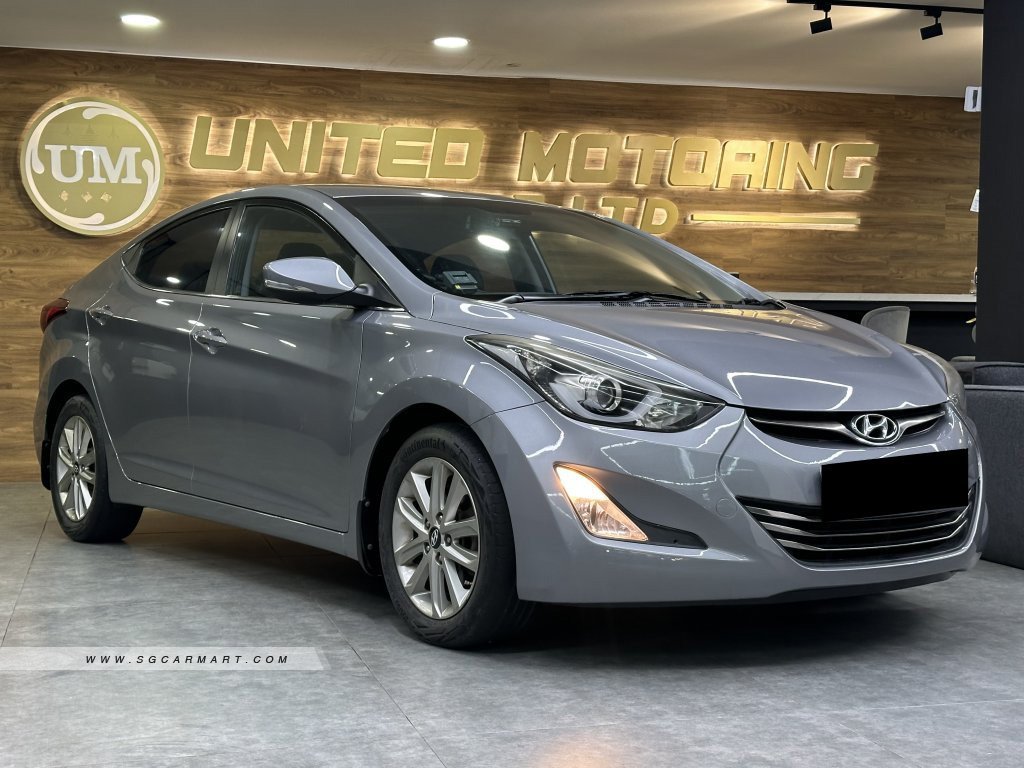 Hyundai Elantra 1.6A (New 10-yr COE)