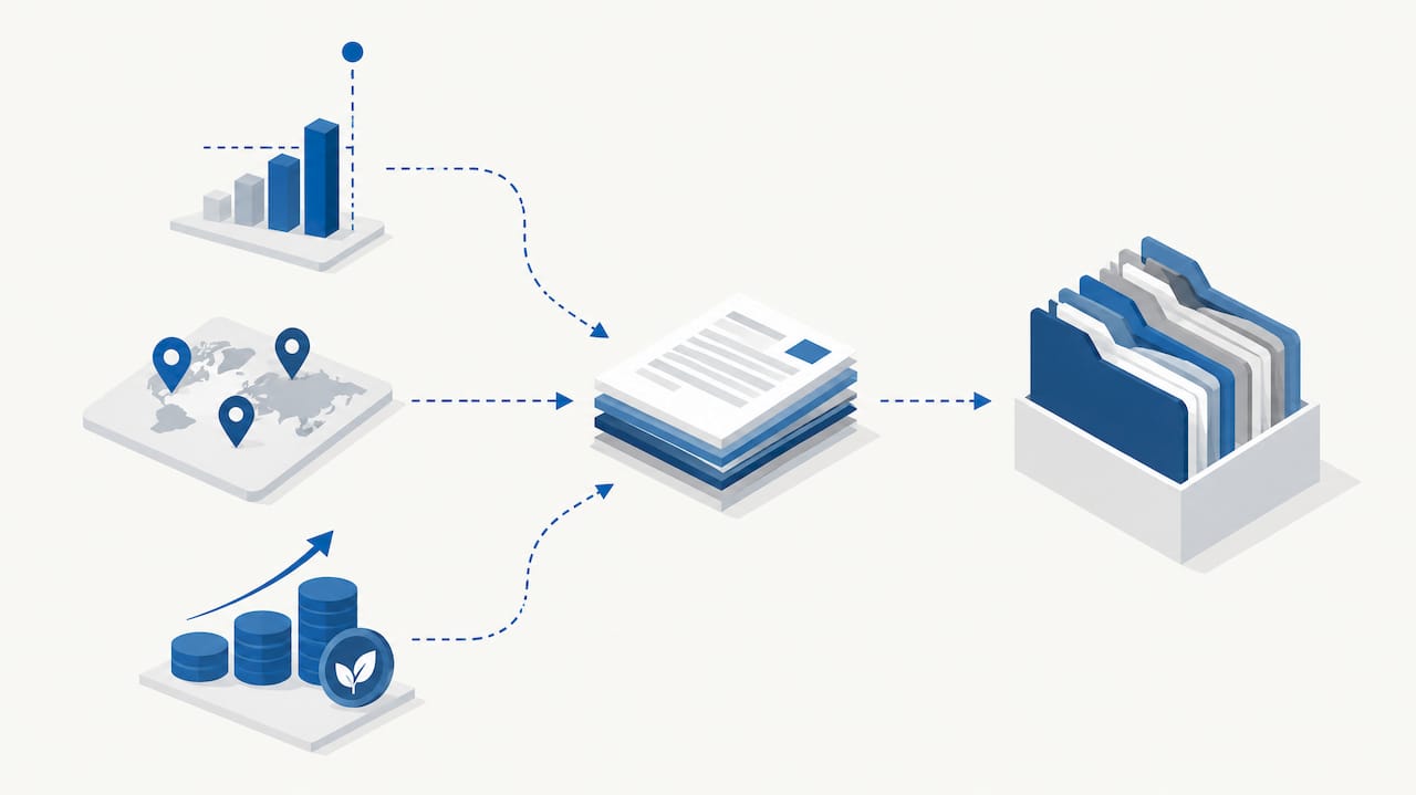 Record keeping developing into a Local File