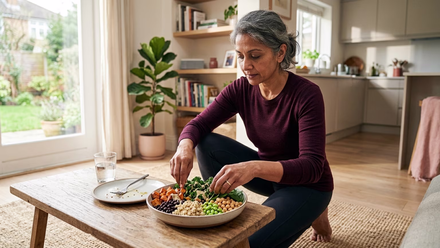 Plant-Forward Diets Rich in Protein and Fibre Support Muscle Health and Midlife Weight Control