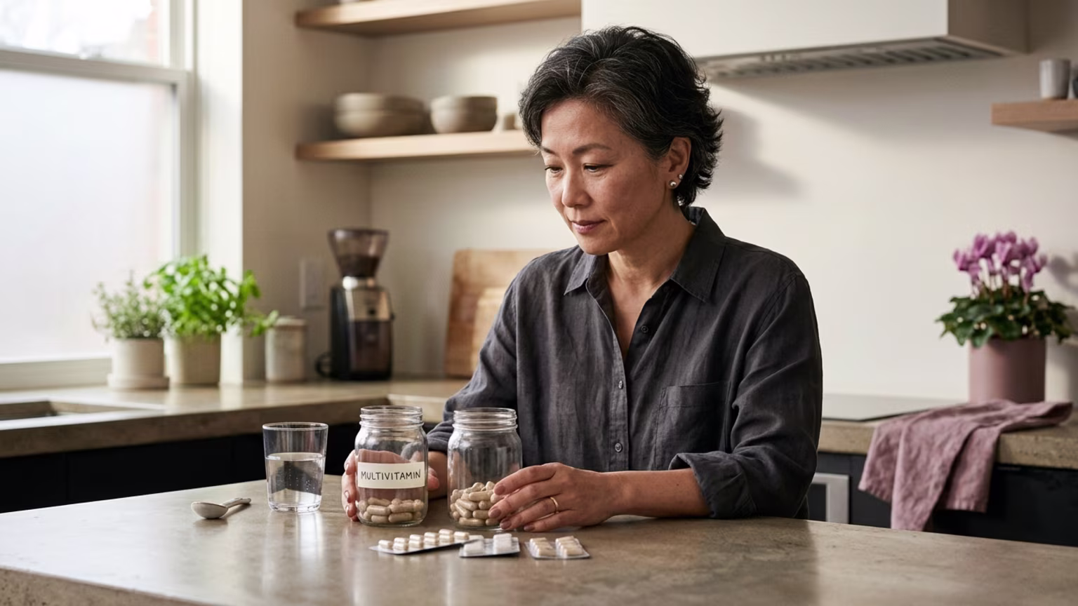 Expensive Menopause Supplements Prove No Better Than Basic Multivitamins in Consumer Review