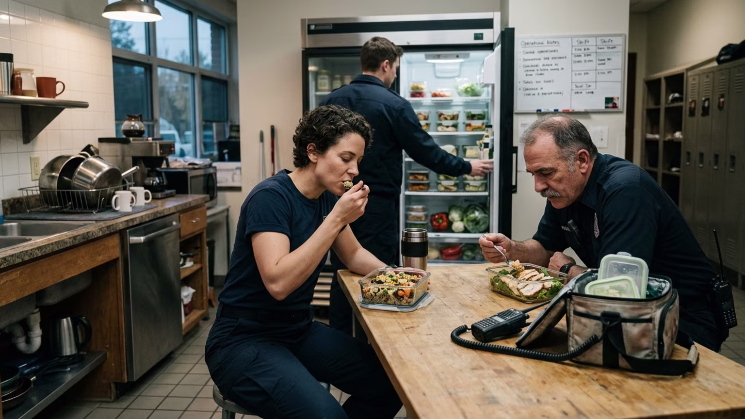 Practical Meal Strategies to Keep Emergency Personnel Properly Fueled on Demanding Shifts