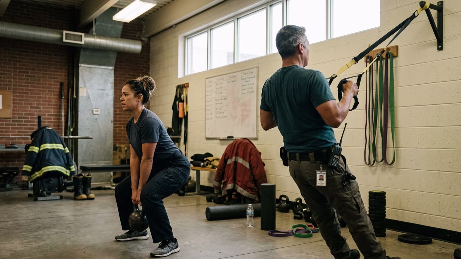 Adaptable Fitness Systems to Help First Responders Build Strength and Prevent Fatigue