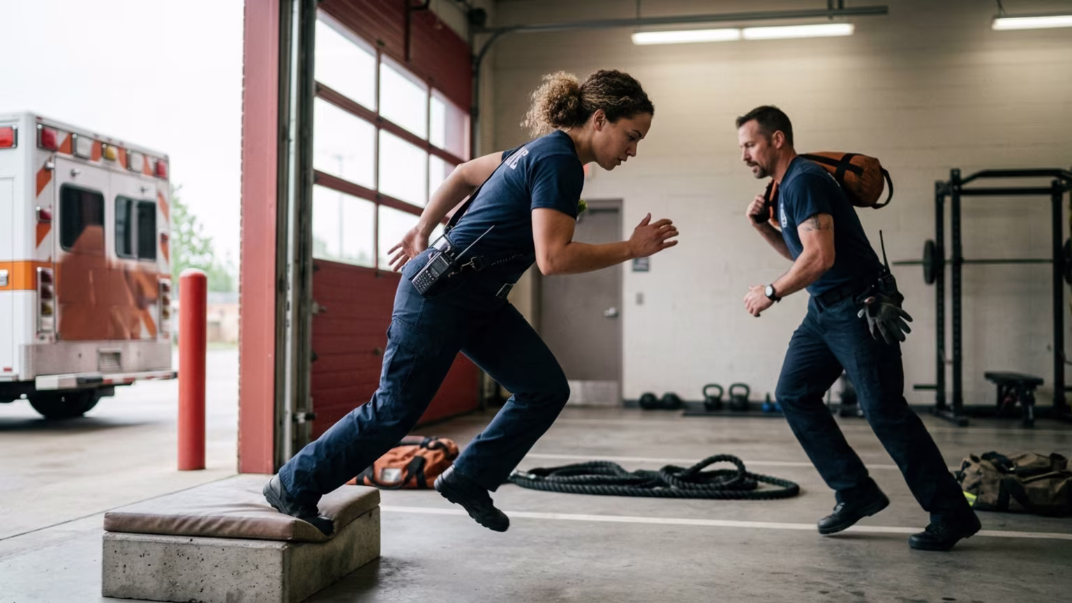 Active Movement Strategies for Sudden Transitions from Static Shifts to High-Force Response