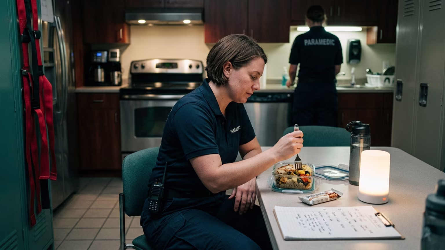 How Baseline Sleep and Strategic Meal Planning Sustain High Performance in Emergency Workers