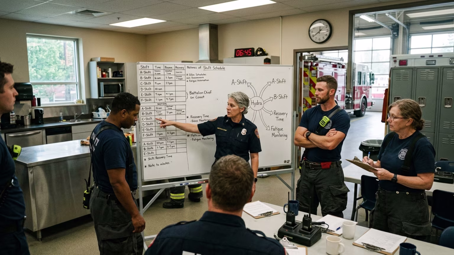 How the Hydra Fire Response Built Shift Rosters to Manage Responder Fatigue