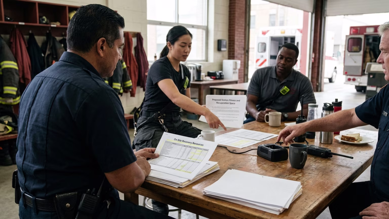 Federal Funding Highlights Proposed Shifts Toward On-Site Firefighter Recovery