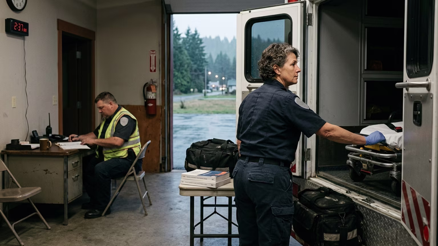 How Rural Visibility and Staffing Constraints Impact First Responder Recovery