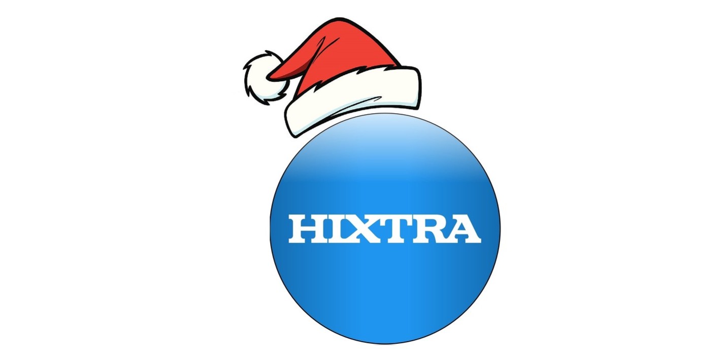 Notice of Hixtra's Christmas office closure and reopening dates