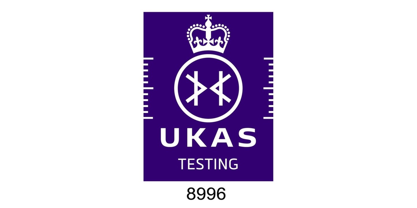 Hixtra laboratory technician during a UKAS accreditation assessment
