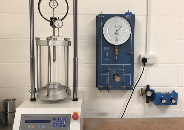 Soils & geotechnical laboratory testing