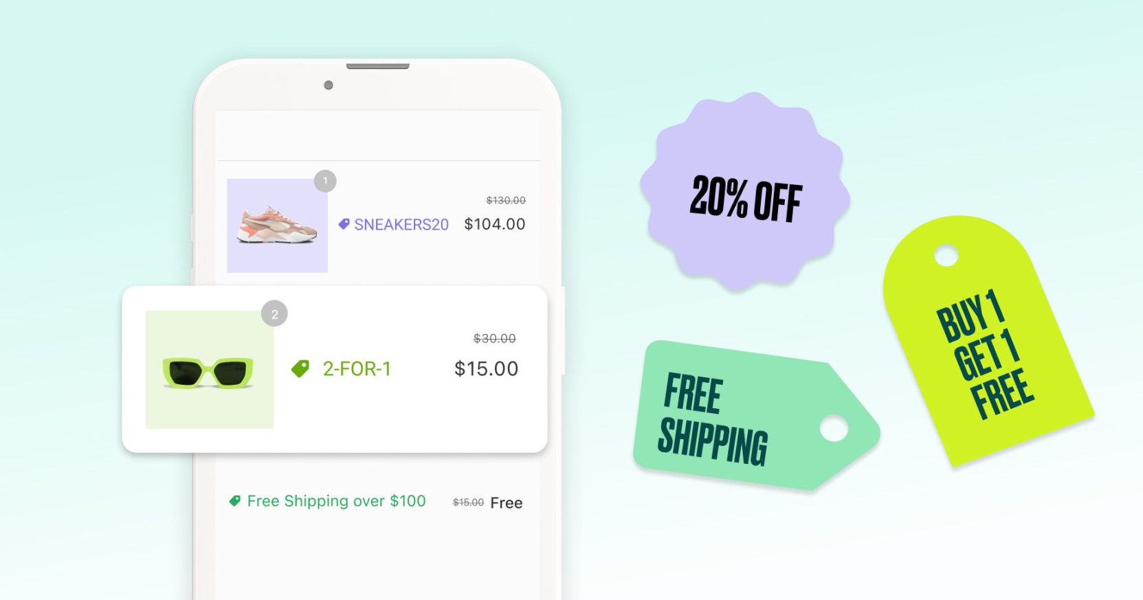 Shopify multiple discount codes support