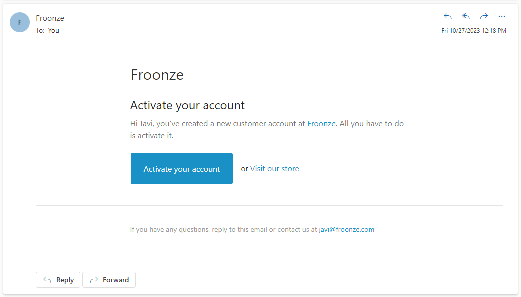 Shopify account activation email - How to send bulk account invite shopify