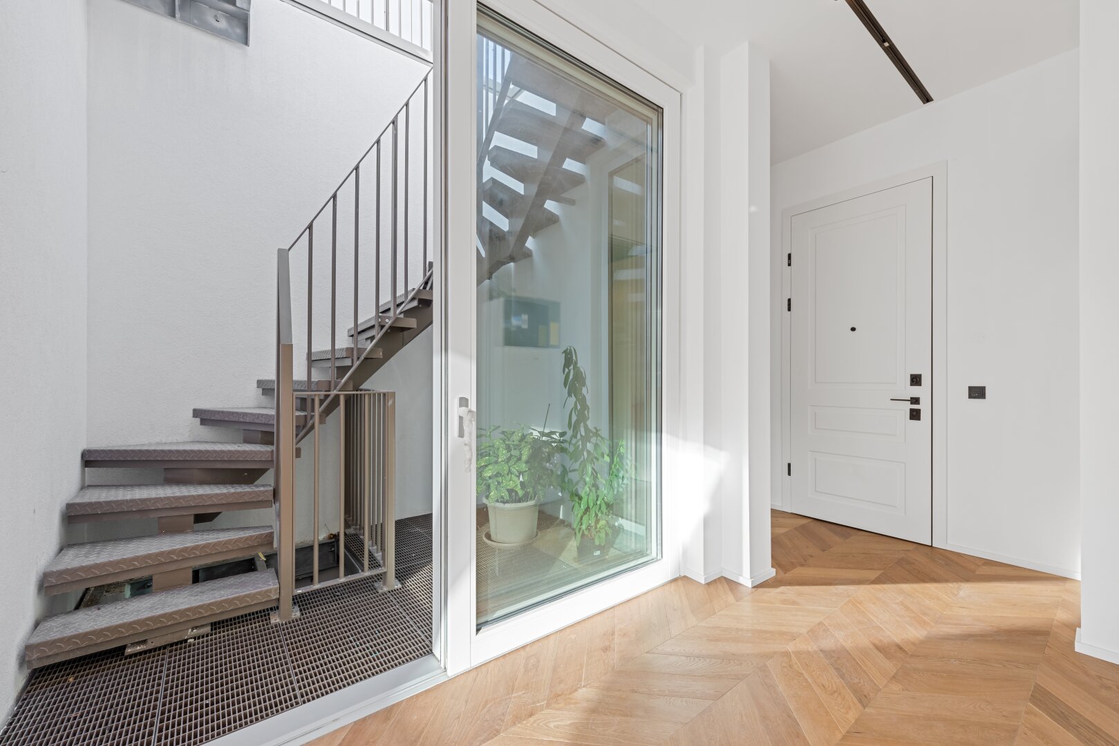 Wintergarten, Zugang zur Dachterrasse
