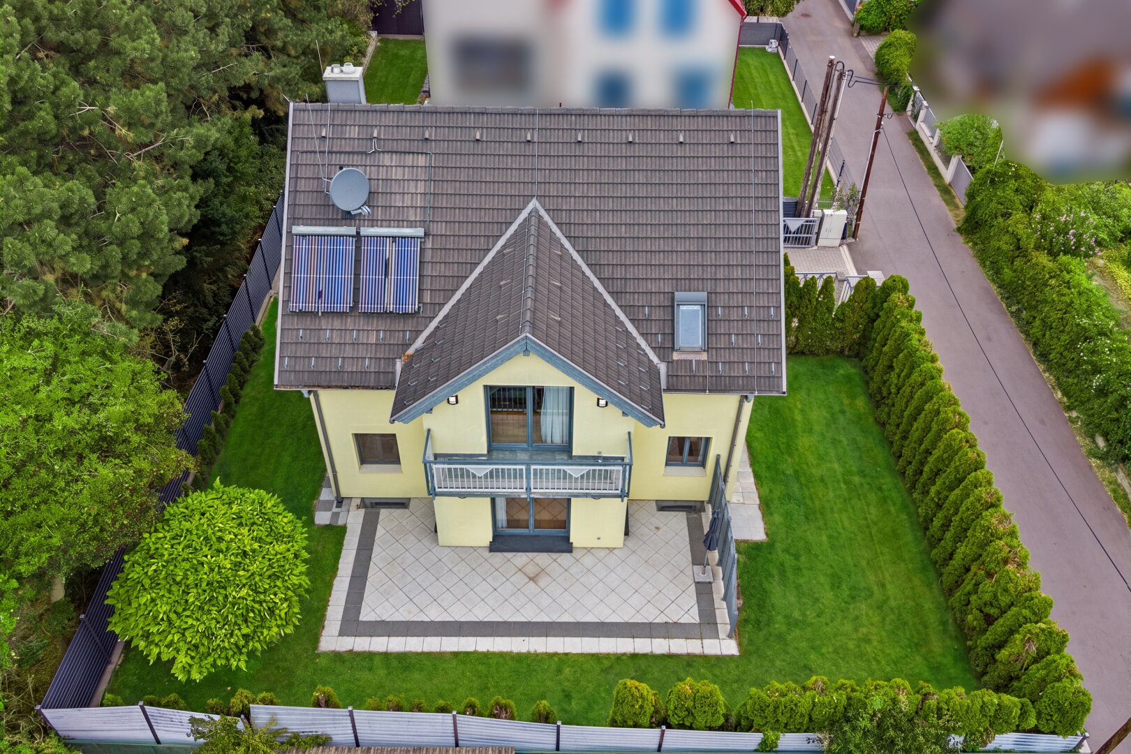 Ansicht von oben