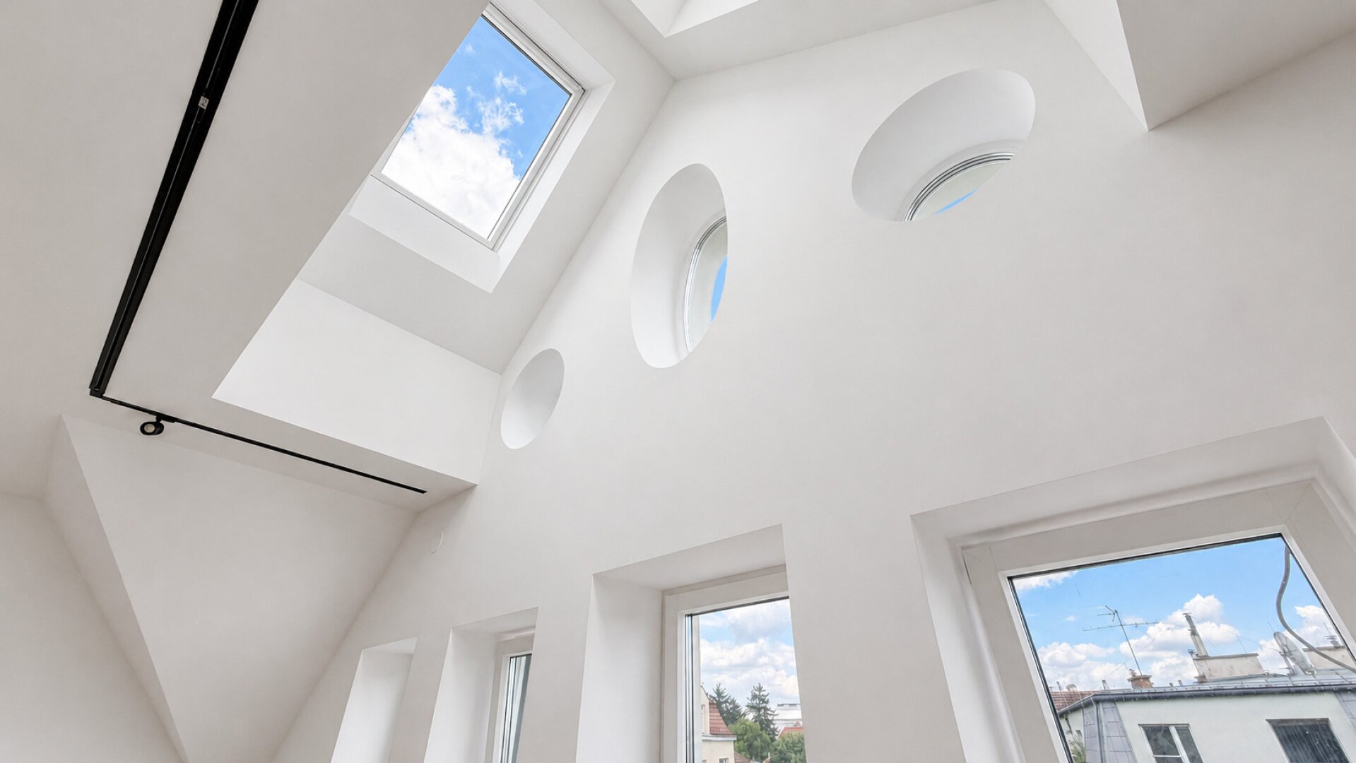 Decke im Wohnzimmer