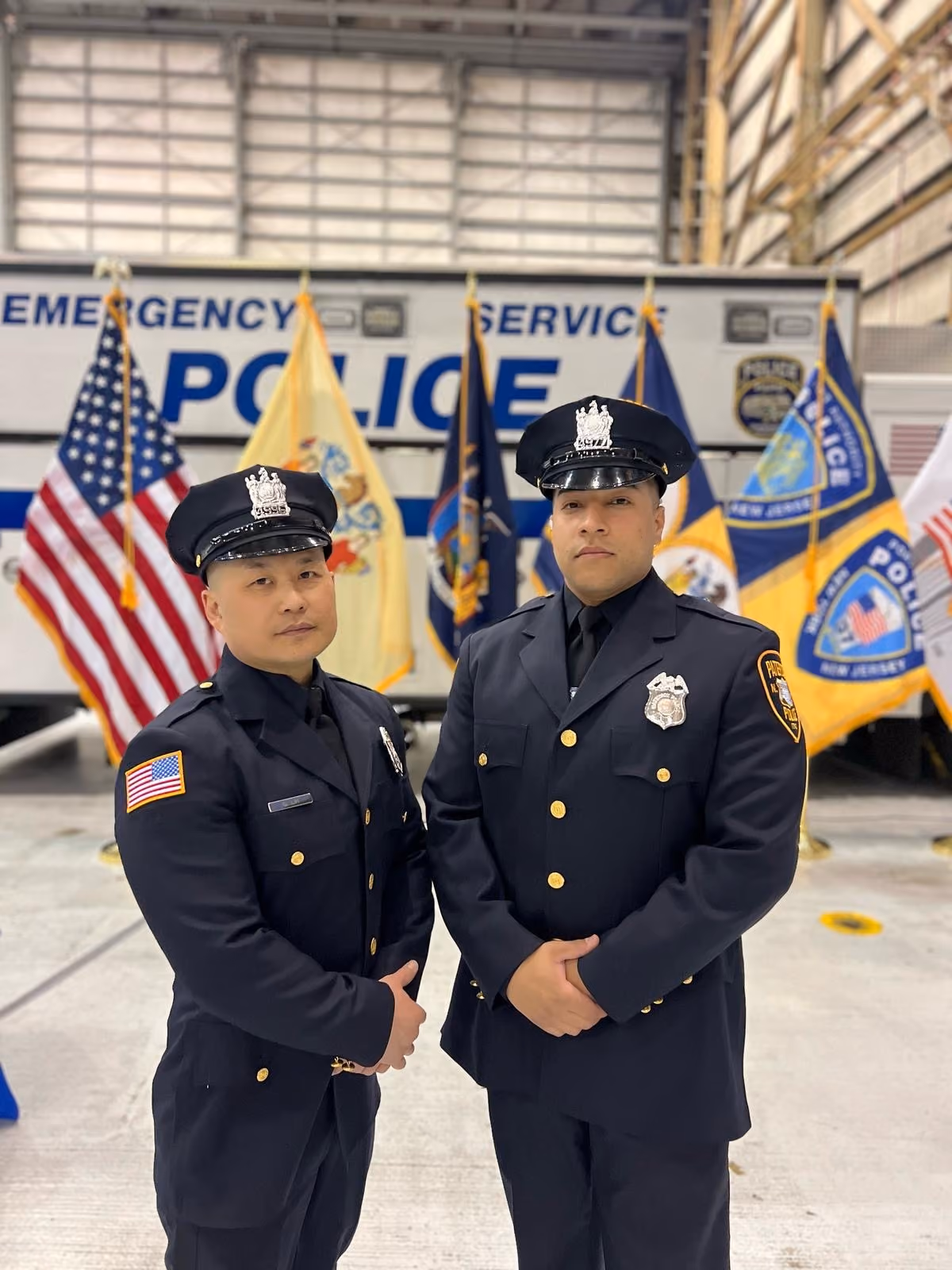 Paterson Police officers in uniform
