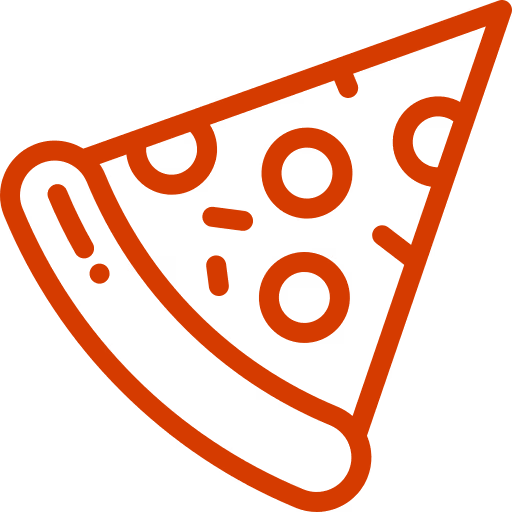 an icon of a slice of pizza