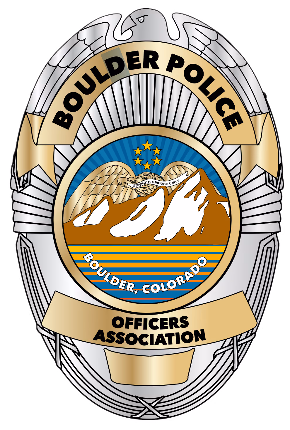 Boulder Police Officers Association FOP Lodge 78 seal